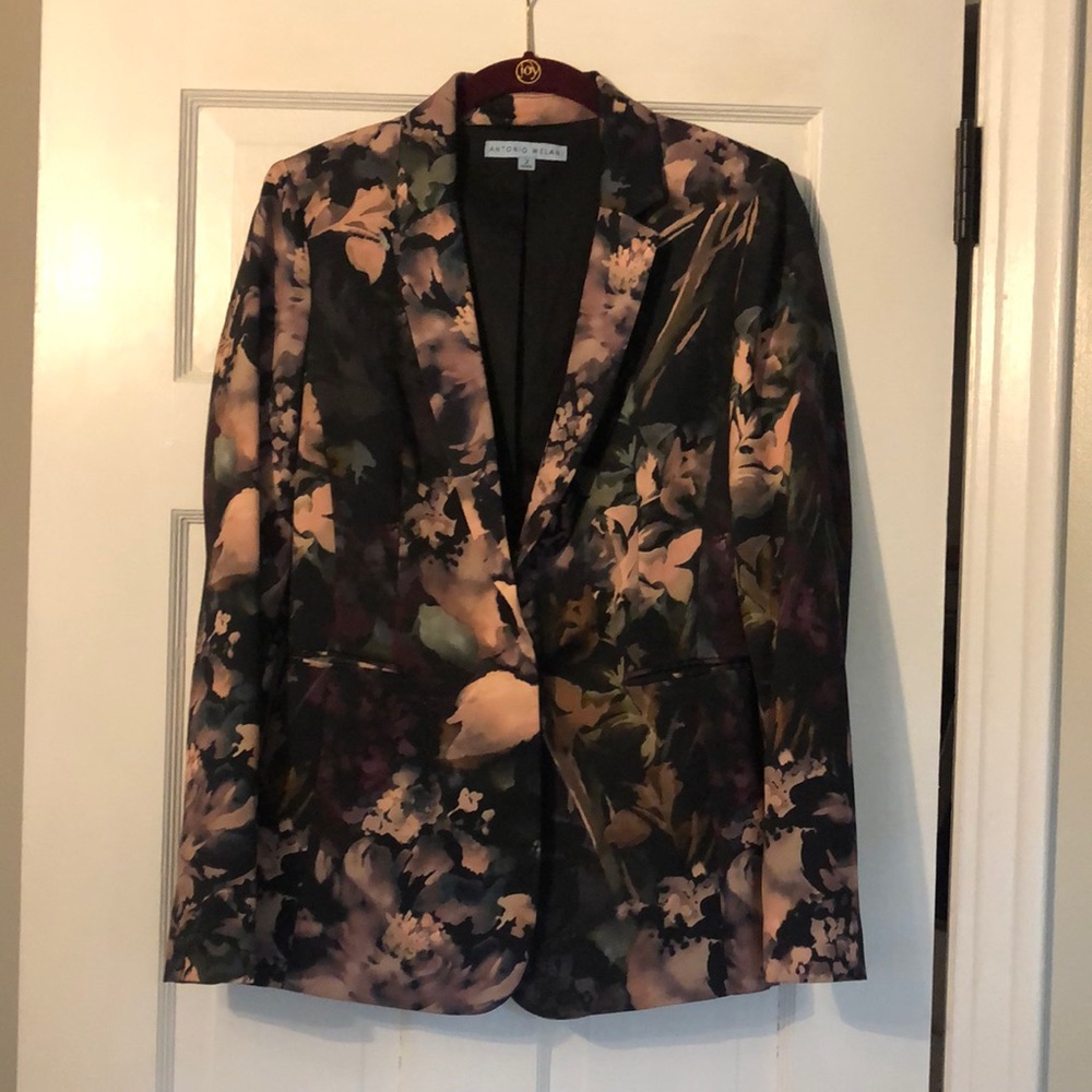 Antonio Melani Floral Tailored Fit Blazer